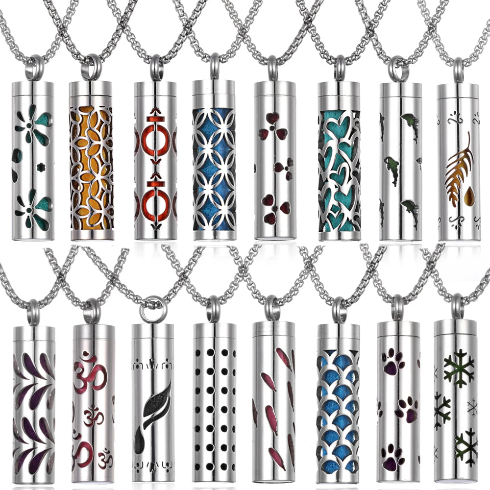Collier Diffuseur d’Huiles Essentielles ou Parfums – Bijou Zen