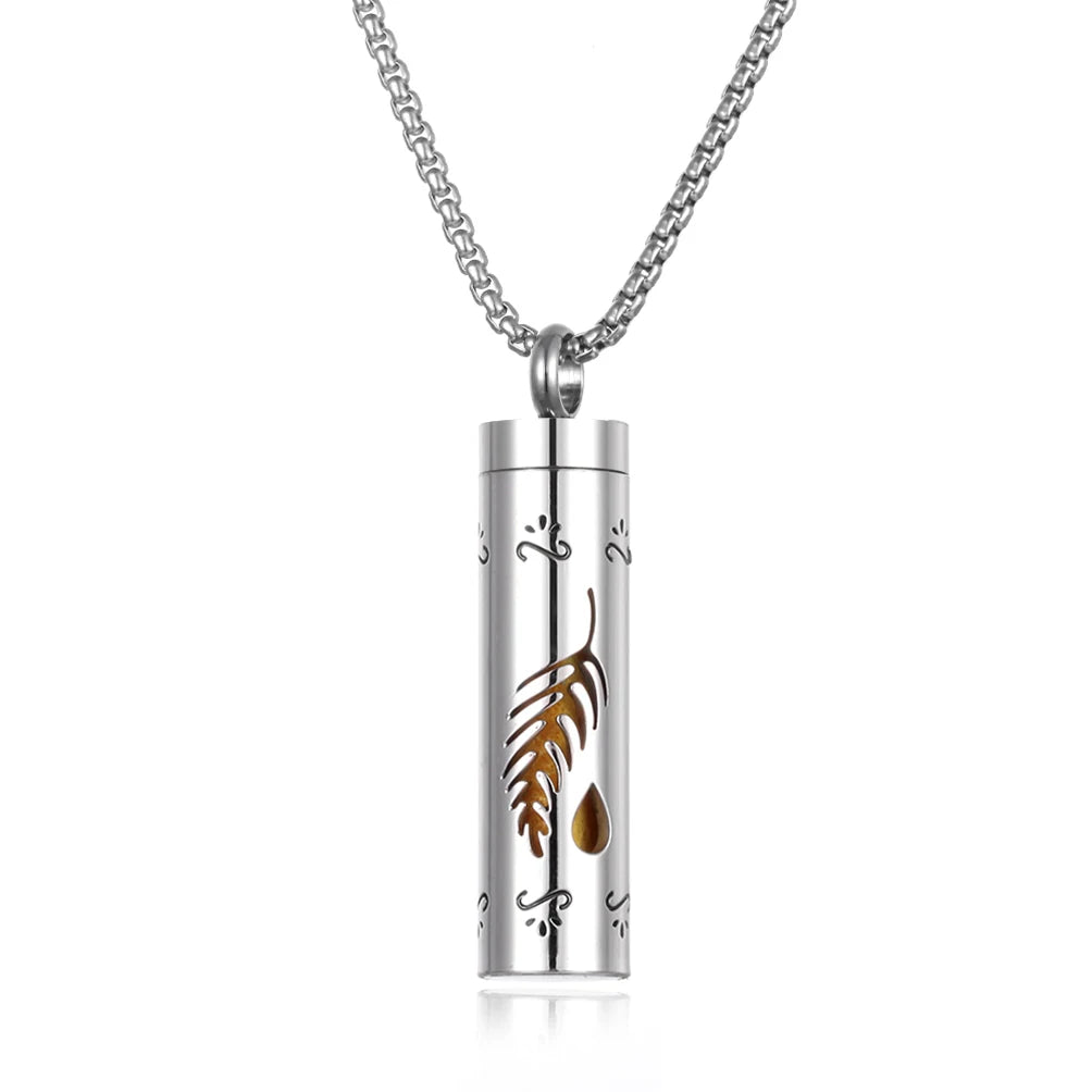 Collier Diffuseur d’Huiles Essentielles ou Parfums – Bijou Zen