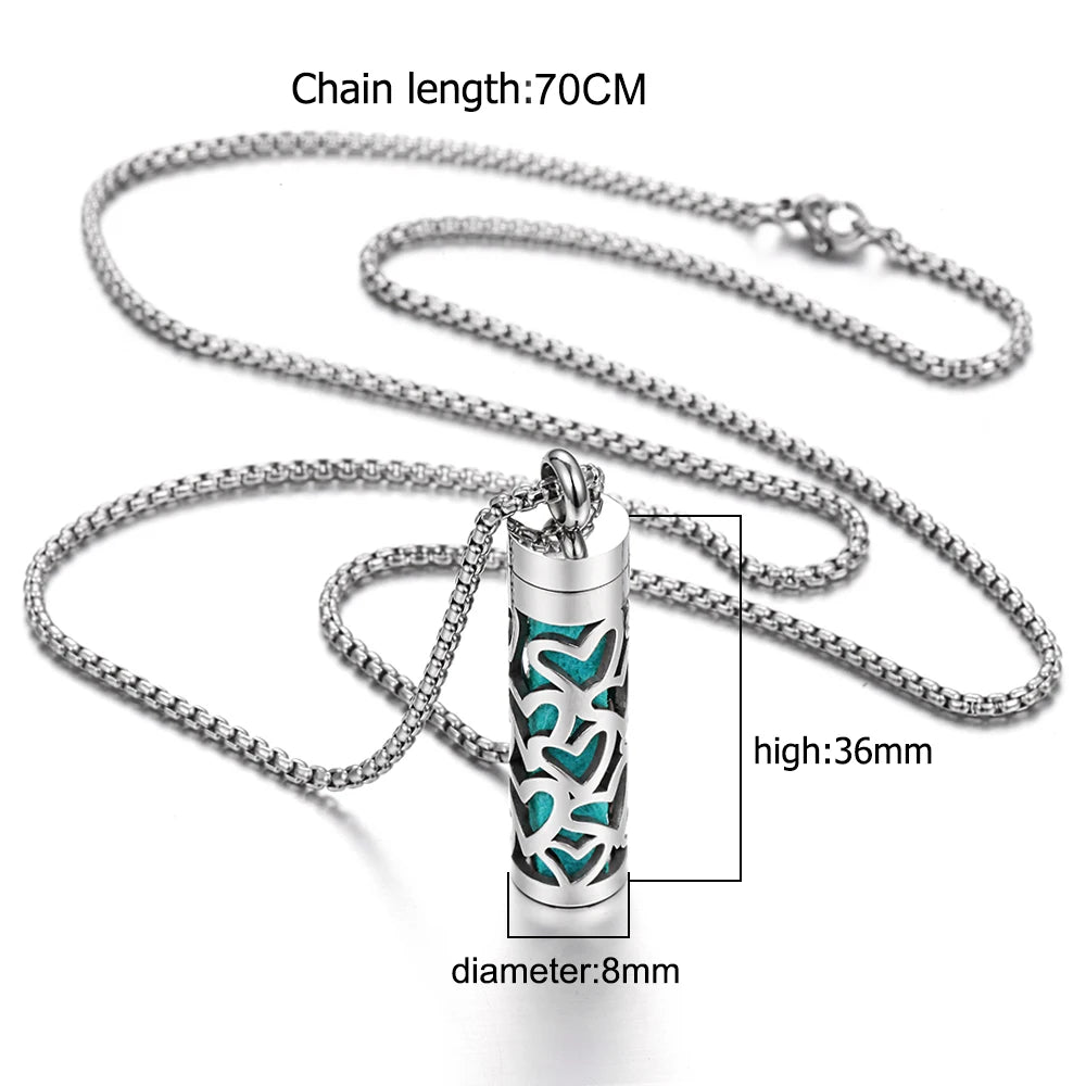 Collier Diffuseur d’Huiles Essentielles ou Parfums – Bijou Zen