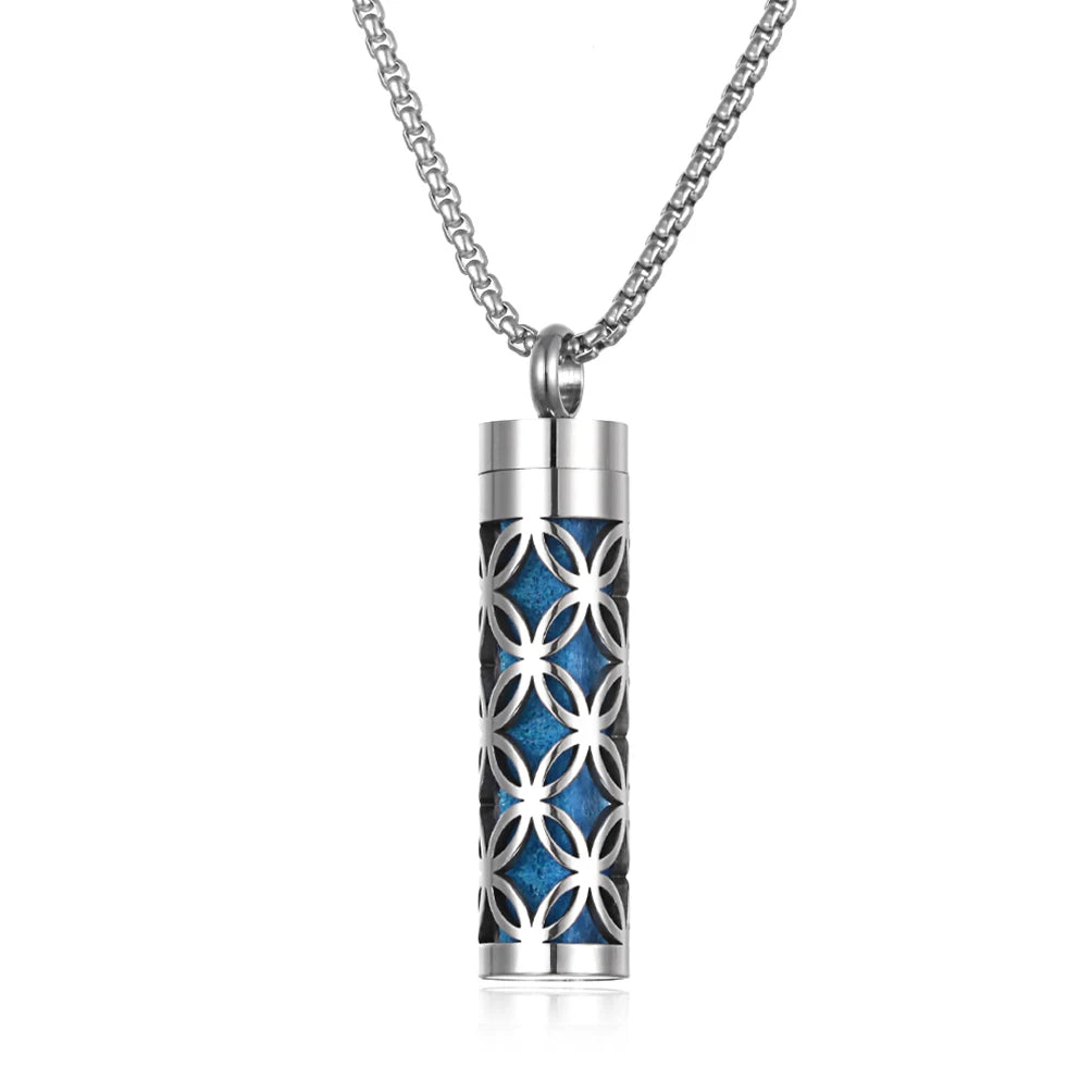 Collier Diffuseur d’Huiles Essentielles ou Parfums – Bijou Zen