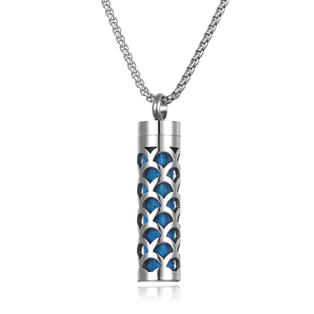 Collier Diffuseur d’Huiles Essentielles ou Parfums – Bijou Zen
