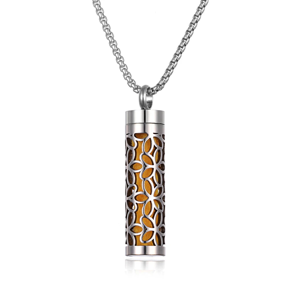 Collier Diffuseur d’Huiles Essentielles ou Parfums – Bijou Zen