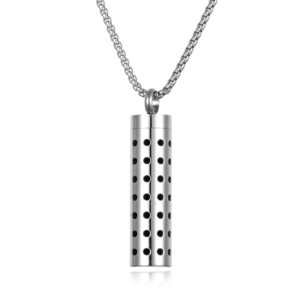 Collier Diffuseur d’Huiles Essentielles ou Parfums – Bijou Zen