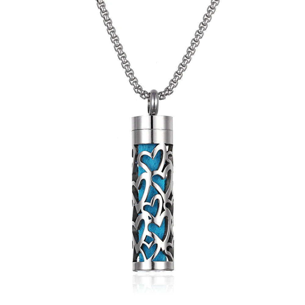 Collier Diffuseur d’Huiles Essentielles ou Parfums – Bijou Zen
